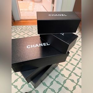 Chanel boxes